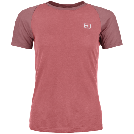 Koszulka damska Ortovox 120 Tec Fast Mountain Ts W różowy wild rose