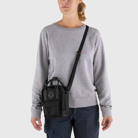 Torba naramienna Fjällräven Kånken No. 2 Black Sling