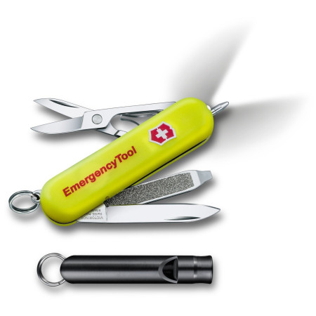 Wielofunkcyjny nóż Victorinox Signature Lite Emergency Tool żółty