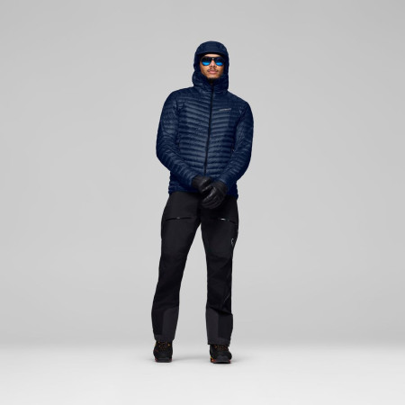Męska kurtka puchowa Norrona trollveggen down800 super light Hood