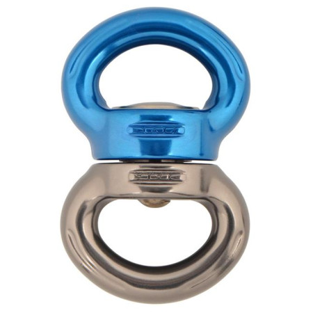Krętlik DMM Axis Swivel Small srebrny/niebieski Titanium/Blue