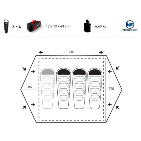 Namiot turystyczny Trimm Magnum