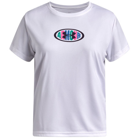 Dziecięca koszulka Under Armour Tech Armour Graphic SS White