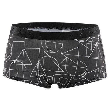Bokserki damskie Craft Boxerky Greatness Waistband W czarny/biały Blackwhite