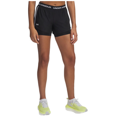 Spodenki damskie Under Armour Tech Play Up 2in1 Shorts czarny