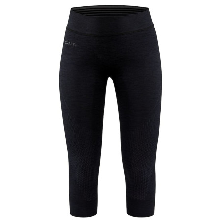 Damskie kalesony 3/4 Craft Core Dry Active Comfort czarny Black