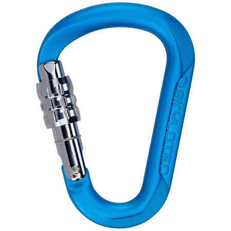 Karabinek Skylotec Tondo SG (screw gate) niebieski/szary Electricblue/Titanium