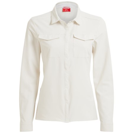 Koszula Craghoppers NosiLife Pro Long Sleeved Shirt III biały Sea Salt