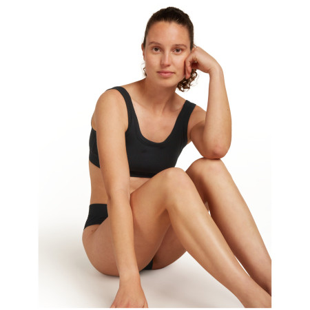 Sportowy biustonosz Icebreaker W Mer Rib Lotus Bra