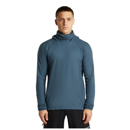 Bluza męska Icebreaker Men Mer 400 RealFleece Grid Pulover Hood