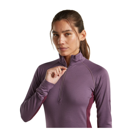 Damska koszulka Icebreaker Women Mer 200 ZoneKnit LS Half Zip