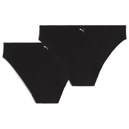 Majtki damskie Puma Invisible Cotton Briefs 2P