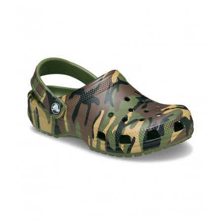Kapcie dziecięce Crocs Classic Camouflage Clog Army Green/Multi zielony Army Green/Multi