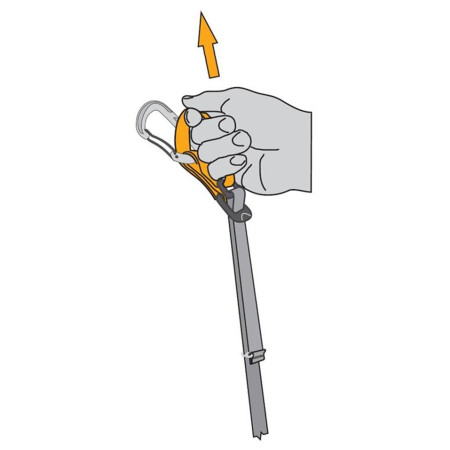 Smyczka Singing Rock FOOTER II