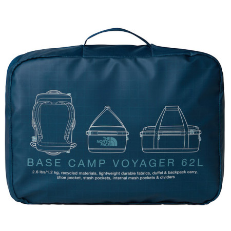 Torba podróżna The North Face Base Camp Voyager Duffel 62l