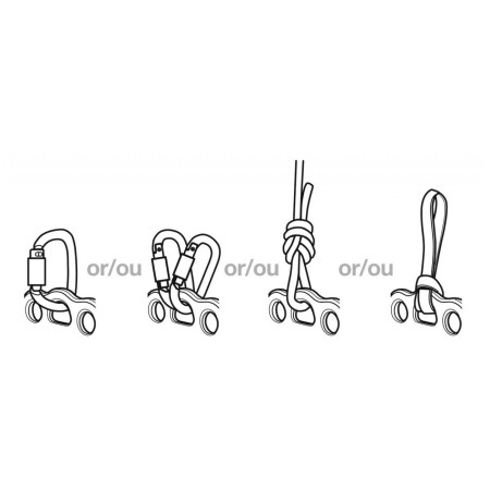 Płytka stanowiskowa Petzl Paw M