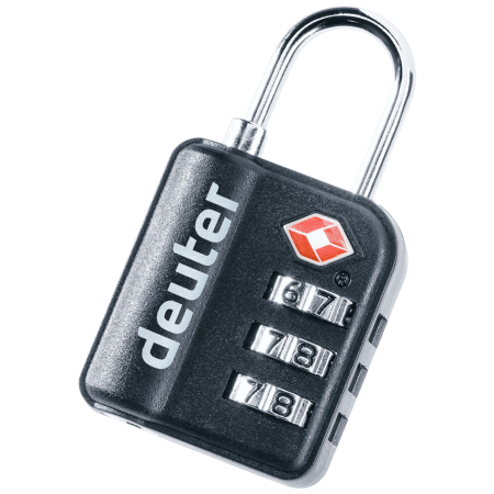 Kłódka Deuter TSA Pad Lock czarny black