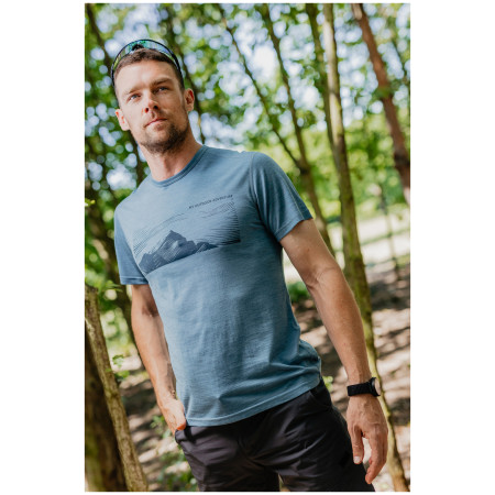 Koszulka męska MOOA Merino Lyolite Highlander 150 Short