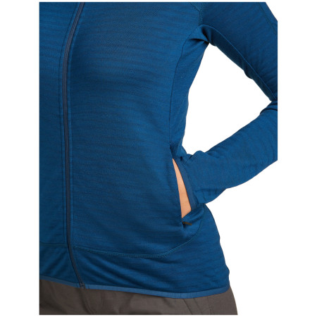 Bluza damska Icebreaker Women Merino Blend 300 RealFleece™ Descender LS Zip