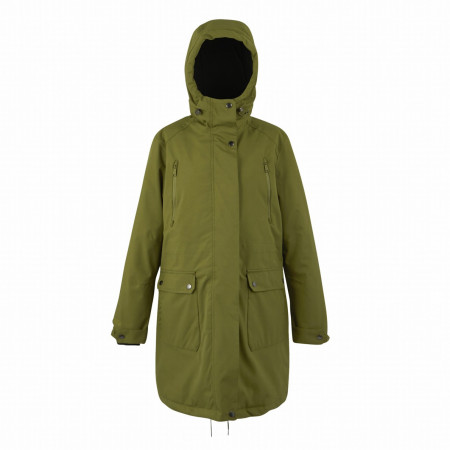 Płaszcz damski Regatta Valenta ciemnozielony NephGrn(Blk)