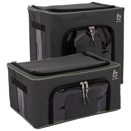 Organizer Bo-Camp Storage box set foldable M+L czarny