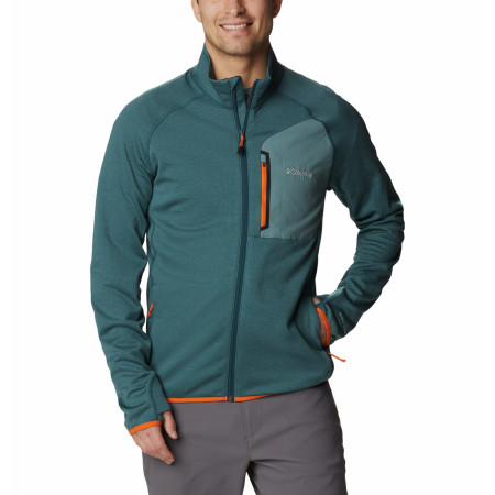 Męska bluza Columbia Triple Canyon™ Full Zip niebieski/zielony Night Wave