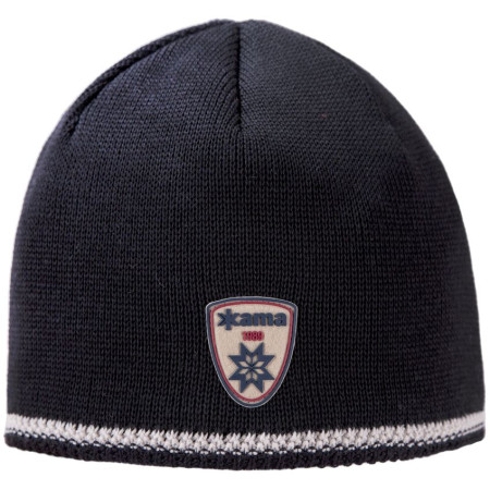 Dzianinowa czapka z merynosów Kama AW54 czarny Black