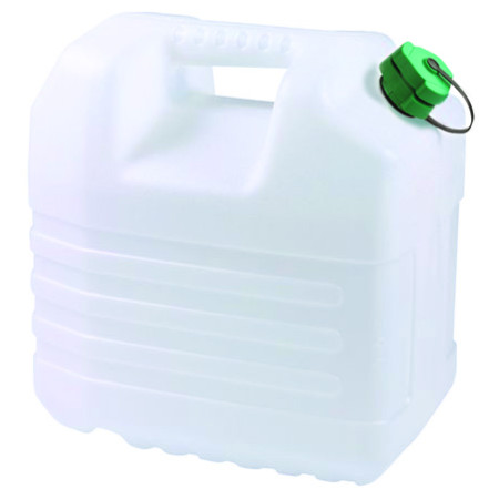 Kanister Eda Jerrycan 20L s nálevkou biały