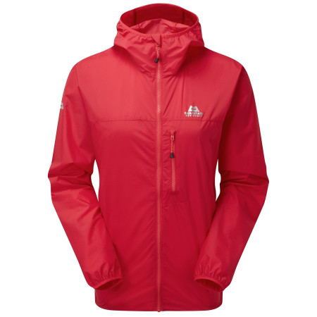 Kurtka damska Mountain Equipment Aerofoil Full zip Wmns Jacket czerwony MeCapsicumRed