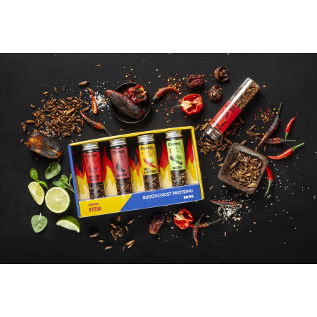 Świerszcze jadalne Sens Chrupiące i pieczone świerszcze na ostro- Carolina Reaper