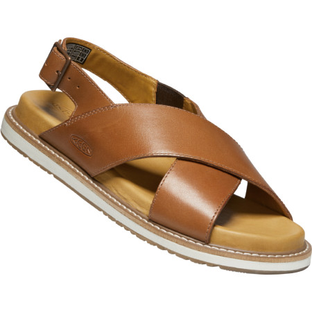 Sandały damskie Keen Lana Cross Strap brązowy TortoiseShell/SilverBirch