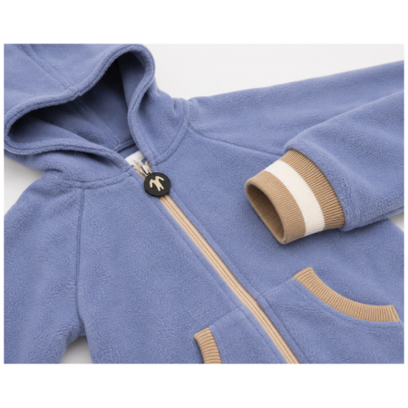 Kombinezon dziecięcy DucKsday Polar Fleece Twin/Blue