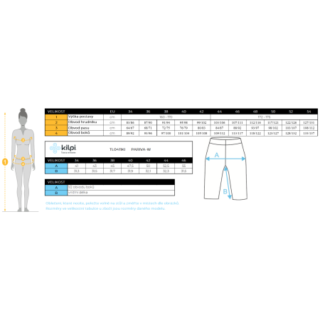 Szorty damskie Kilpi Pariva-W