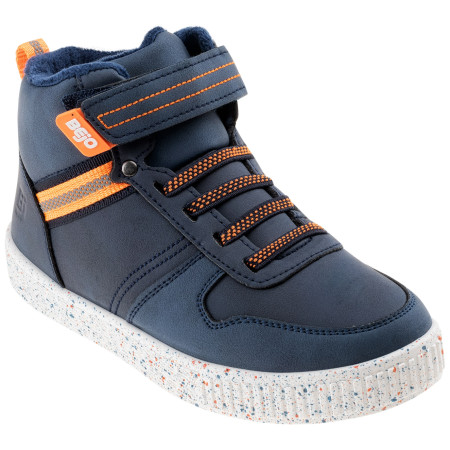 Buty dziecięce Bejo Burry Mid Jr niebieski/pomarańczowy Navy/Orange/Reflective