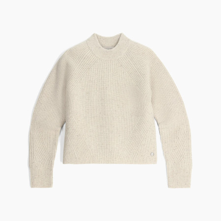Sweter damski Royal Robins W Rockcraft Mock Neck beżowy Soapstone HTR