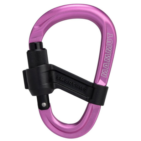 Karabinek Mammut Smart HMS 2.0 Screwgate Carabiner różowy 15274 - Screw Gate, pink