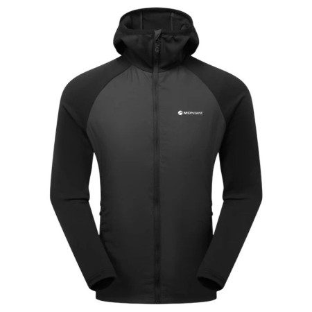 Kurtka zimowa męska Montane Sirocco Lite Hoodie czarny BLACK