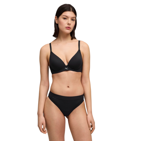 Majtki damskie Puma 3D Knit Sport Strings 2P