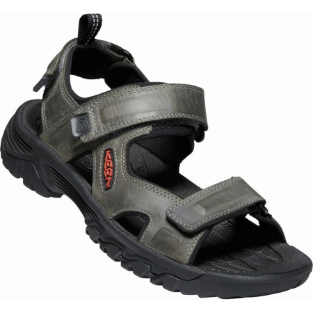 Sandały męskie Keen Targhee III Open Toe szary/czarny grey/black