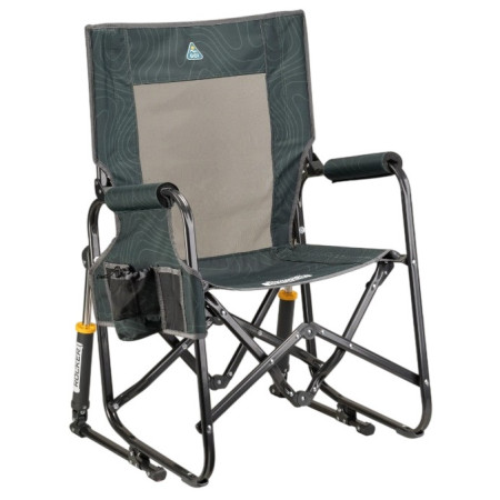 Krzesło GCI Stowaway Rocker zielony Hunter Topo