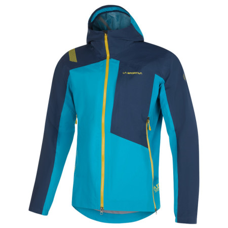 Kurtka męska La Sportiva Crizzle EVO Shell Jkt M niebieski/jasnoniebieski Crystal/Night Blue