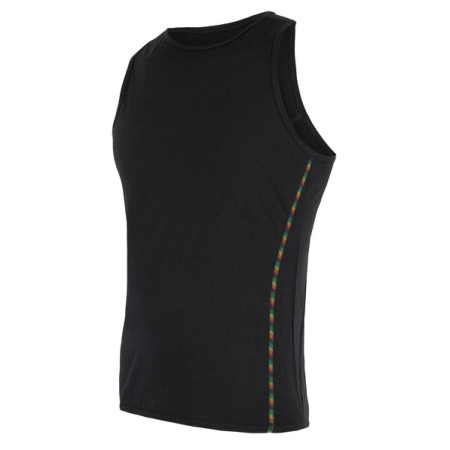 Męski podkoszulek Sensor Merino Air czarny Black