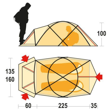 Namiot Ferrino Snow bound 2