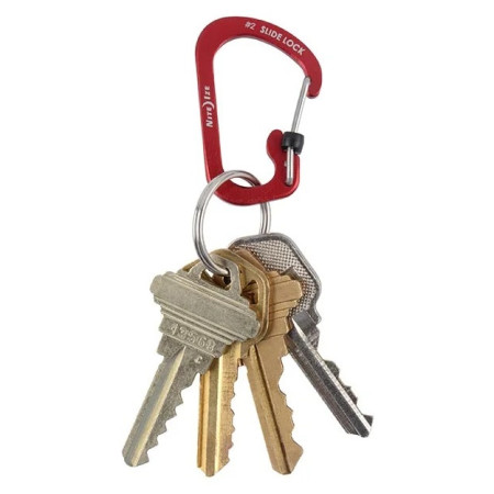 Zestaw karabinków Nite Ize SlideLock Aluminium