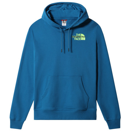 Męska bluza The North Face Graphic Hoodie Light niebieski Banff Blue