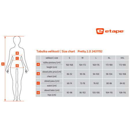 Damska koszulka kolarska Etape Pretty 2.0