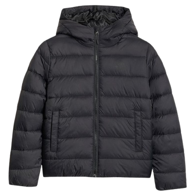 Kurtka dziecięca 4F Down Jacket U0704 czarny DEEP BLACK
