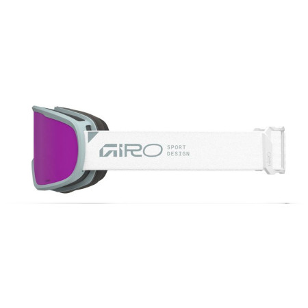 Gogle narciarskie Giro Roam White/Silver Stacked-Amber Pink/Yellow (2skla)