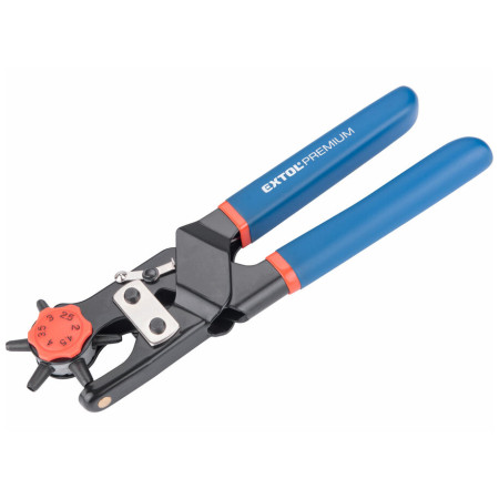 Szczypce Extol děrovací kovové, 2-4,5mm niebieski blue