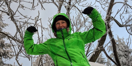 Niedzielne biegówki i geocaching na Szumawie